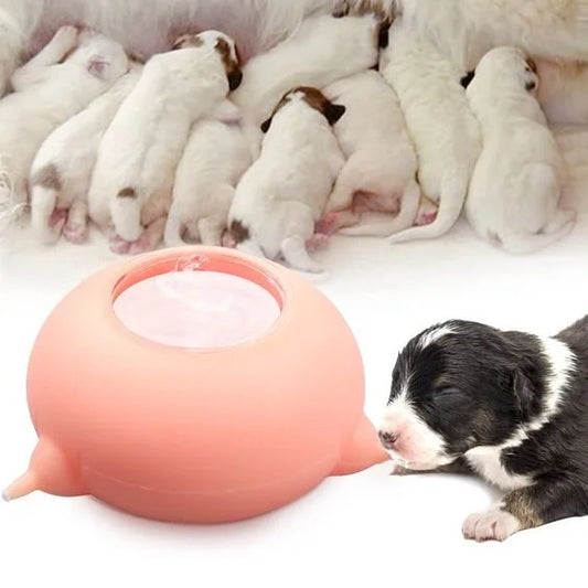 Portable Pet Milk Feeding Bowl