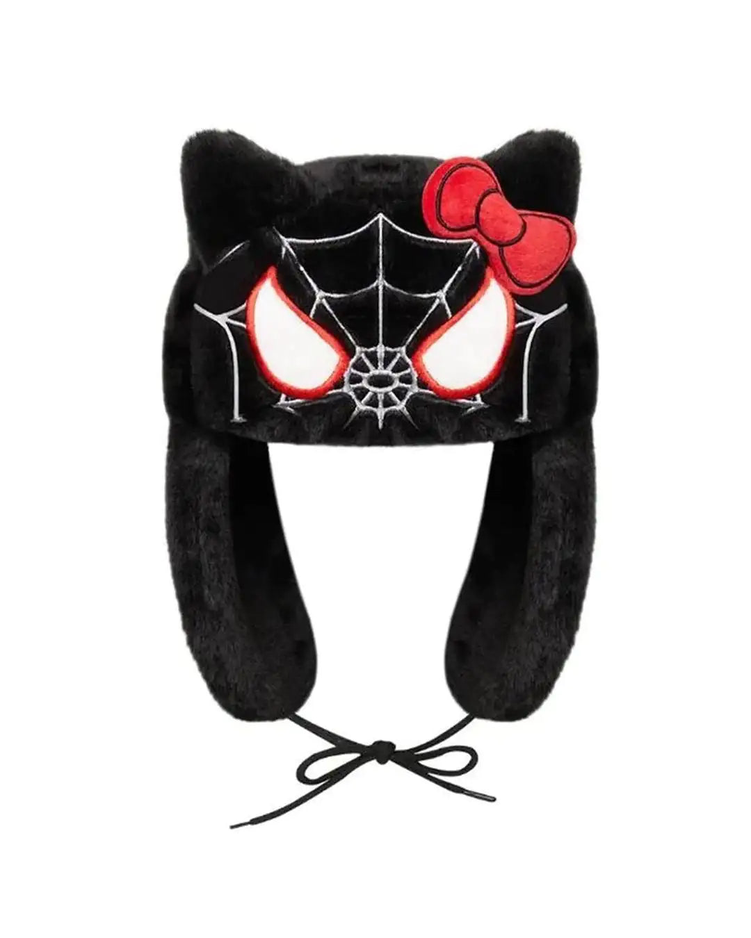 Spiderman & Gwen Stacy x Hello Kitty Fluffy Ushanka Hat