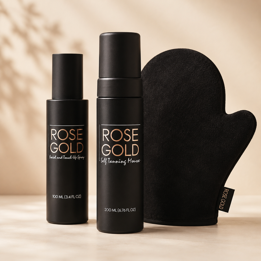 Rose Gold Glow System — Face & Body Bundle