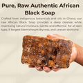 Authentic African Black Soap | Organic Skincare for Clear & Glowing Skin