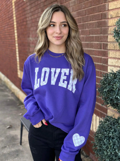 Checkered Lover Sweatshirt