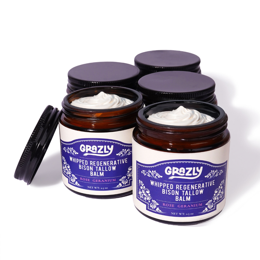 Whipped Bison Tallow & Manuka Honey Moisturizing Balm