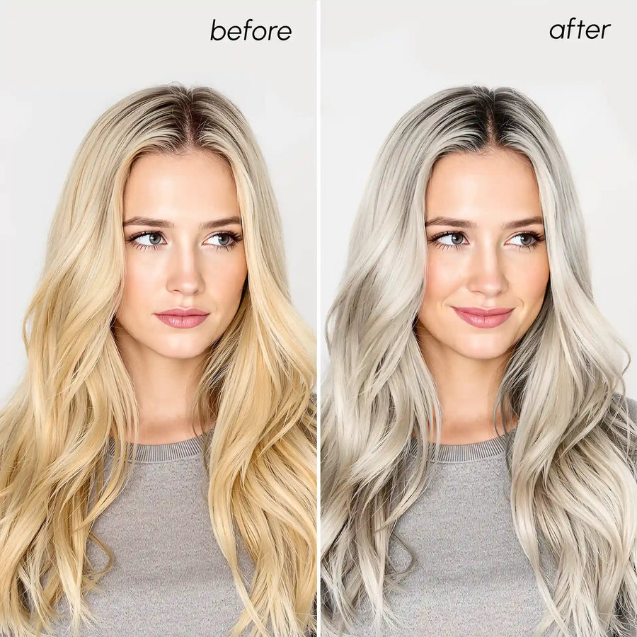 Purple Mask for Blonde Hair
