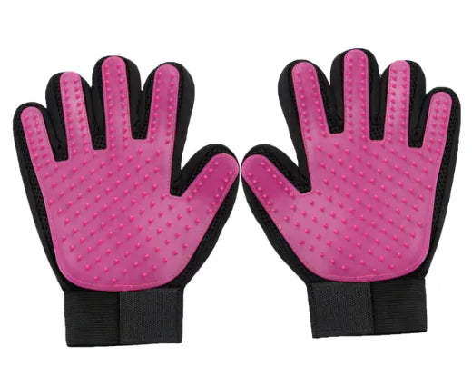 Pet Deshedding Brush Glove