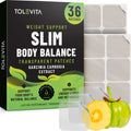Slim Body Balance Patches, Transparent Patches with Garcinia Cambogia and L-Glutamine, 36 patches