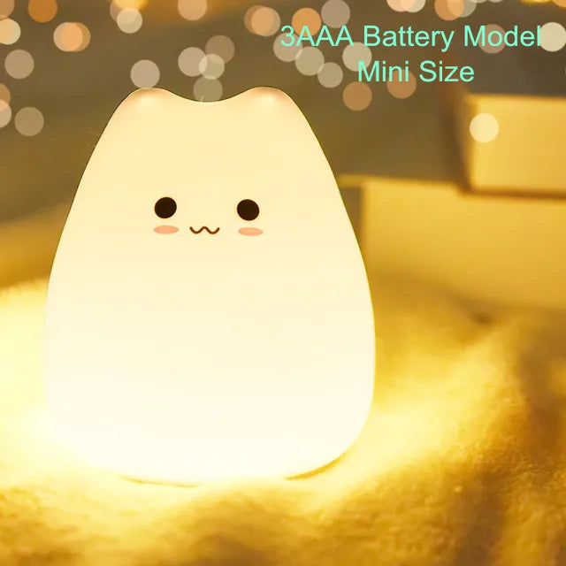 Touch Sensor Remote Cat Lamp