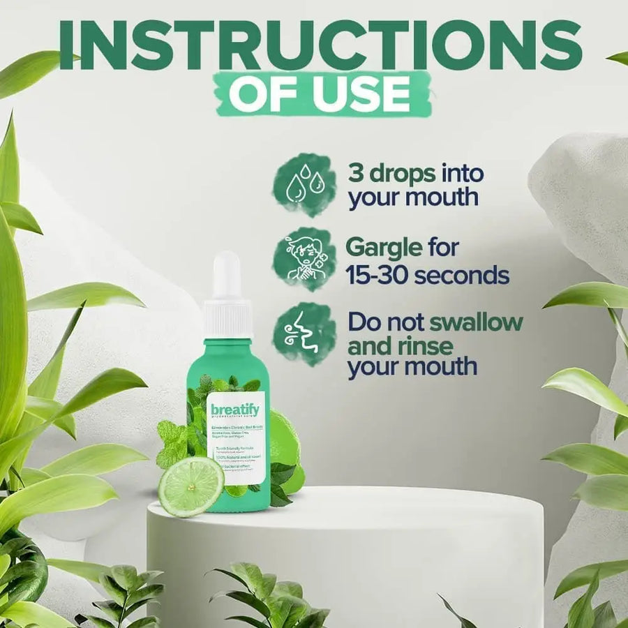 Breatify Bad Breath Eliminating Serum 20 mL/0.68 Oz