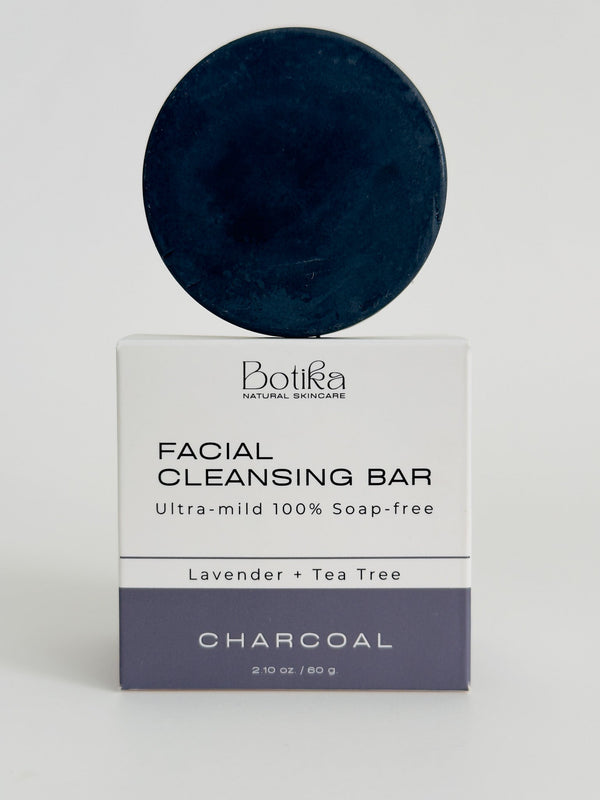 Charcoal Facial Cleansing Bar — Soap-Free