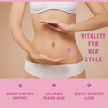 Period Patches Menstrual & Cycle Support with Chasteberry, Magnesium, Evening Primrose Oil & Herbs, 36 Patches