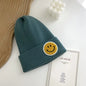 Smiley Face Warm Knitted Hat for Men And Women