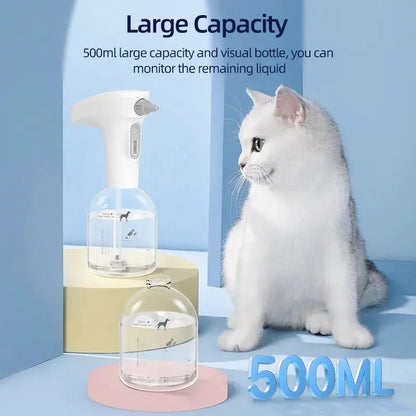 Pet Bathing Foam Dispenser Spray