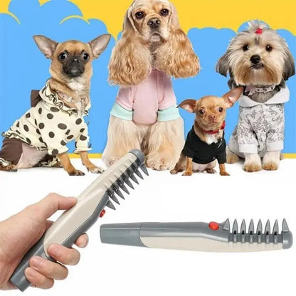 Electric Pet Grooming Brush